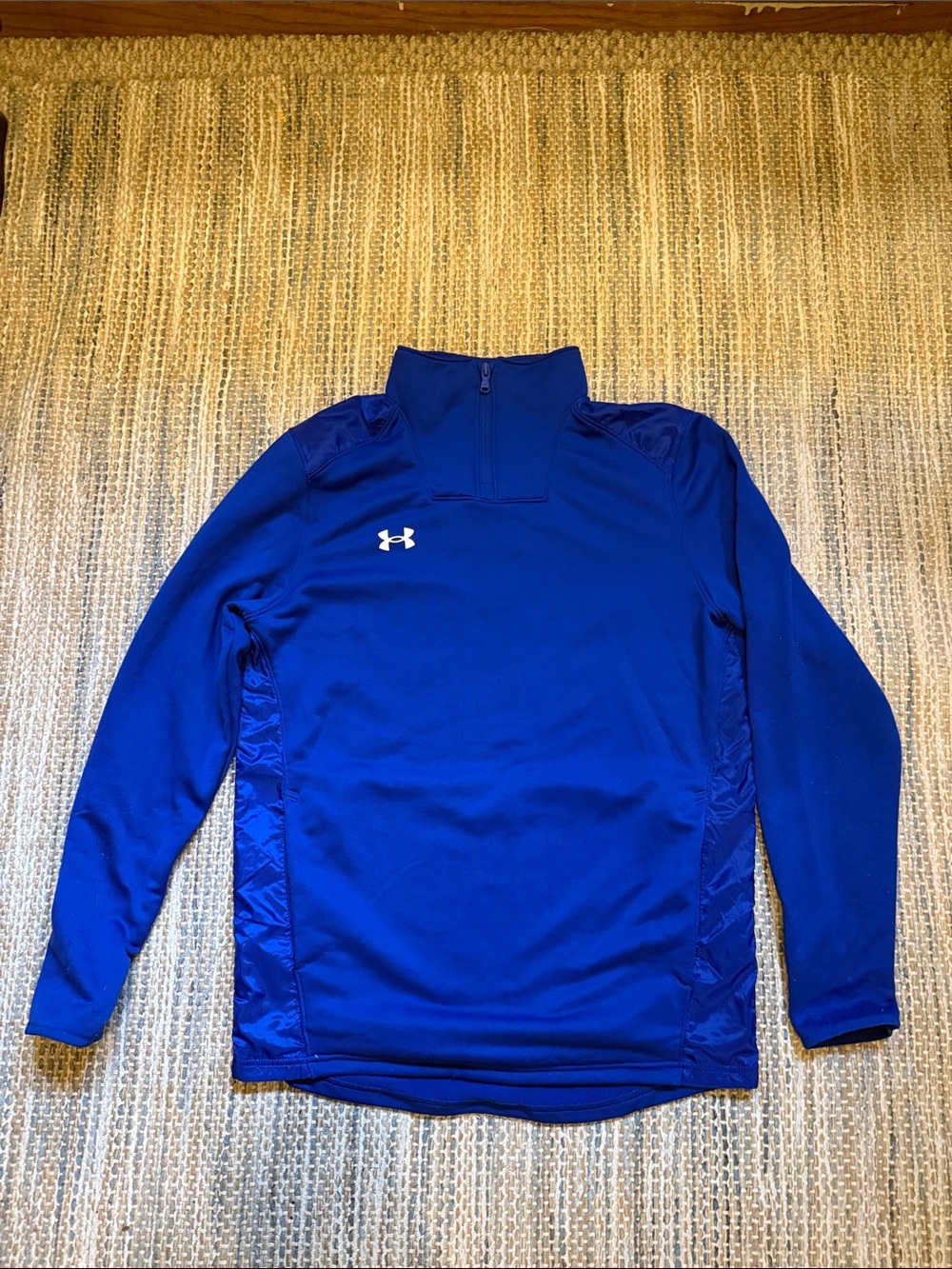 Under Armour Men’s Cobalt Blue Quarter-Zip Performance Top